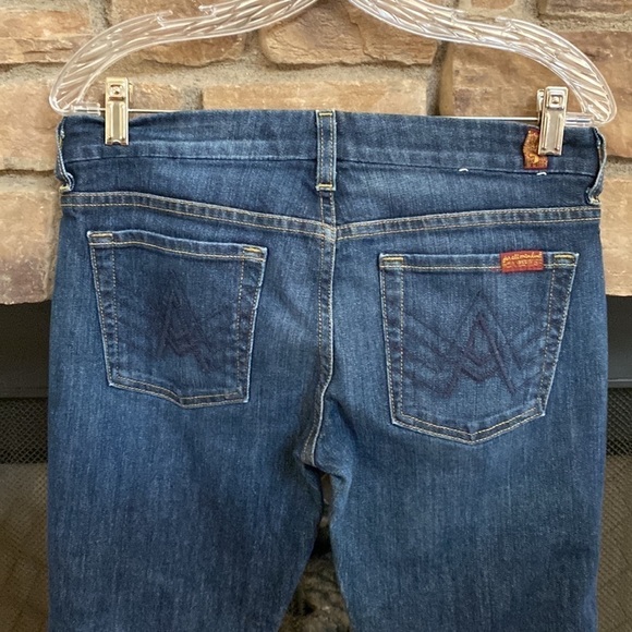 7 For All Mankind jeans. ‘A’ Pocket. Size 29 - Picture 7 of 8